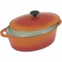 Casserole Crealys Orange 9 L Ø 37 cm Acier émaillé