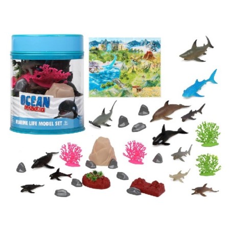 Figurines d'animaux Ocean (23 x 20 cm) (30 pcs)