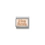 Perle de verre Femme Nomination 430101/41