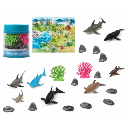 Set Animaux Sauvages Océan (22 Pièces)