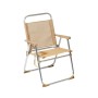 Chaise de Plage Beige Aluminium 22 mm (52 x 56 x 80 cm)