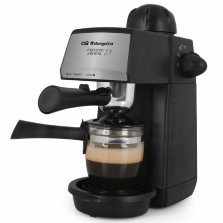 Cafetera Express de Brazo Orbegozo EXP4600 Negro 870 W