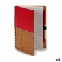 Cahier à Spirales avec Stylo 12,5 x 18 cm Bois (12 Unités)