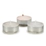 Set de Velas Plateado Blanco (10 Unidades)