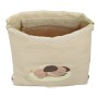 Sac à dos serré par des ficelles Safta Puppy Beige