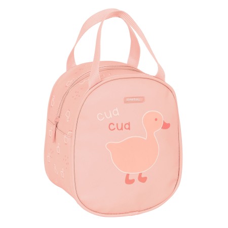 Sac glacière goûter Safta Patito 19 x 22 x 14 cm Rose