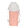 Bouteille avec Couvercle et Paille Safta Patito Rose PVC 500 ml