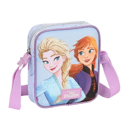 Bolso Bandolera Frozen Believe Lila 16 x 18 x 4 cm