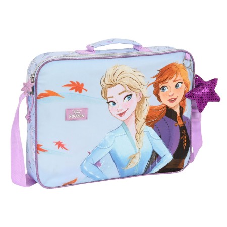 Cartable d'école Frozen Believe Lila 38 x 28 x 6 cm