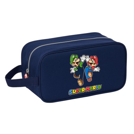 Zapatillero de Viaje Super Mario 29 x 15 x 14 cm Azul marino