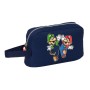 Portameriendas Térmico Super Mario 21.5 x 12 x 6.5 cm Azul marino