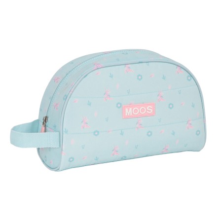 Trousse de toilette enfant Moos Garden 28 x 18 x 10 cm Turquoise