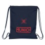 Bolsa Mochila con Cuerdas Munich Flash Azul marino