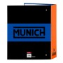 Carpeta de anillas Munich Submarine Azul eléctrico A4 27 x 33 x 6 cm