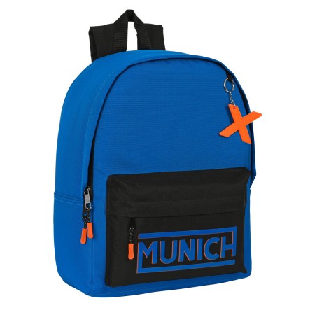 Cartable Munich Submarine 31 x 40 x 16 cm Bleu électrique