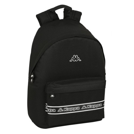 Mochila Escolar Kappa  31 x 41 x 16 cm Negro