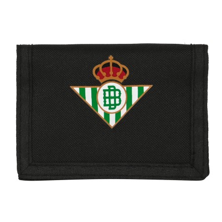 Cartera Real Betis Balompié 12.5 x 9.5 x 1 cm Negro Lima