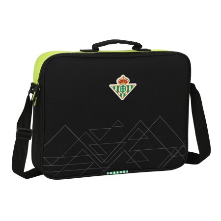 Cartable d'école Real Betis Balompié Noir Citron 38 x 28 x 6 cm