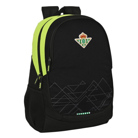 Mochila Escolar Real Betis Balompié Negro Lima 32 x 44 x 16 cm