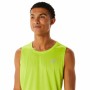 Maillot de Corps sans Manches pour Homme Asics Core Singlet Jaune