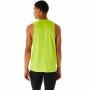 Maillot de Corps sans Manches pour Homme Asics Core Singlet Jaune