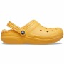 Zuecos Crocs Classic Lined Clog Amarillo