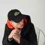 Casquette de Sport Lacoste Logo Oversize Noir (Taille unique)