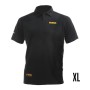 Polo de Manga Corta Dewalt Negro XL