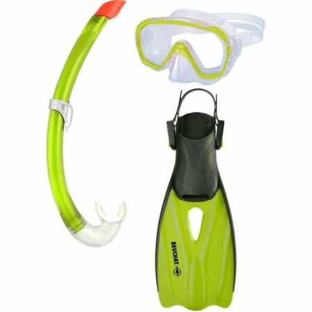 Gafas de Snorkel Verde Infantil 30-33