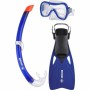 Gafas de Snorkel Azul Infantil 32-36