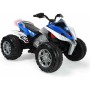 Quad Eléctrico Injusa Rage Luz Azul Blanco 12 V