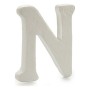 Lettre N Blanc polystyrène 1 x 15 x 13,5 cm (12 Unités)