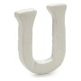 Lettre U Blanc polystyrène 1 x 15 x 13,5 cm (12 Unités)