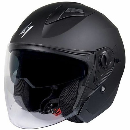 Casco Jet Stormer Recon S 55-56 cm Negro