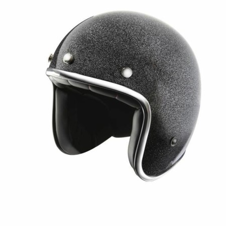 Casco Jet Nox N242 XL Negro 61 cm