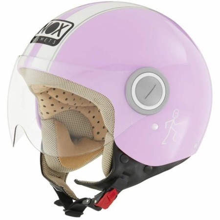 Casco Jet Nox N210 Morado