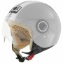 Casco Jet Nox N210 Blanco/Gris