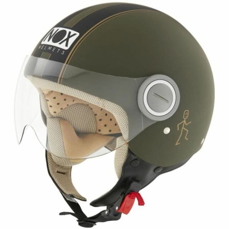 Casco Jet Nox N210 Caqui