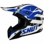 Casque intégral Shot Race Gear Pulse Revenge Bleu/Blanc