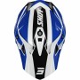 Casco Integral Shot Race Gear Pulse Revenge Azul/Blanco