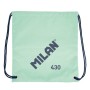 Bolsa Mochila con Cuerdas Milan Since 1918 Verde