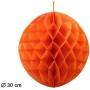 Pompones Ø 30 cm 1 unidad Naranja