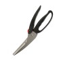 Tijeras Negro Acero Plástico 24,5 x 2 x 7,5 cm (12 Unidades)