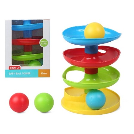 Jouet Educatif Baby Ball Tower (21 x 16 cm)