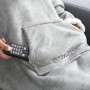 Couverture à Manches Sweat-shirt Oversize avec Polaire Swug InnovaGoods (Reconditionné B)