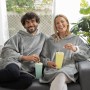 Couverture à Manches Sweat-shirt Oversize avec Polaire Swug InnovaGoods (Reconditionné B)