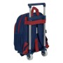 Cartable à roulettes F.C. Barcelona Bleu (Reconditionné A)