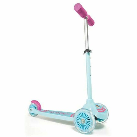 Patinete Scooter Moltó Rosa Luces (56 cm) (Reacondicionado C)