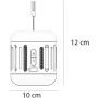 Lampe LED anti-moustiques Coati IN410102 (2 Unités)