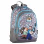 Mochila Escolar Minecraft Gris 44 x 30 x 20 cm